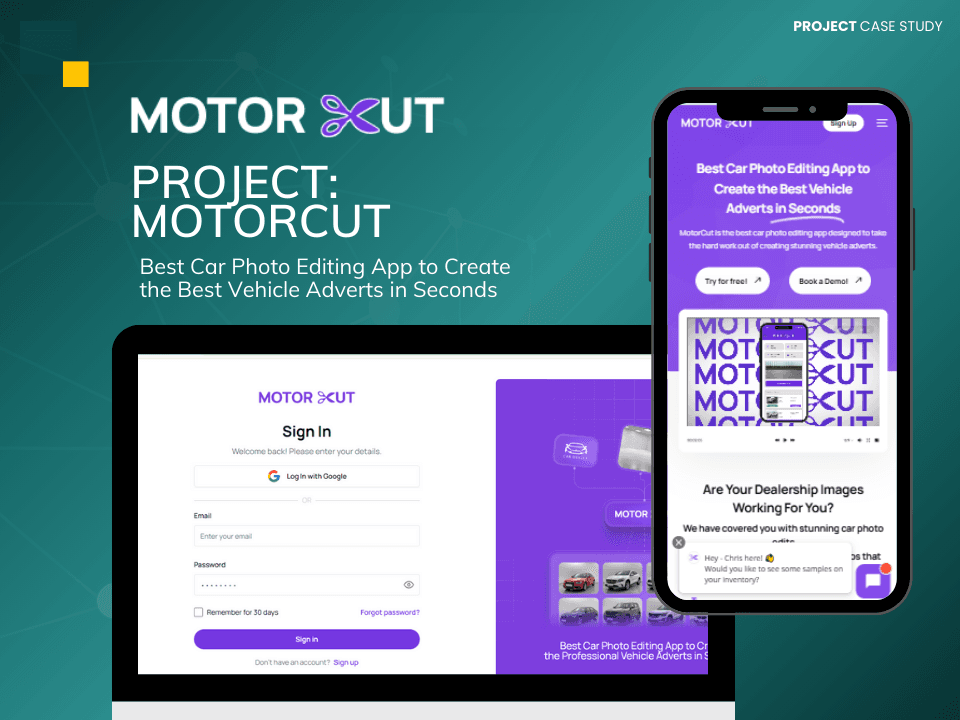 MotorCut - Car Photo Editing App